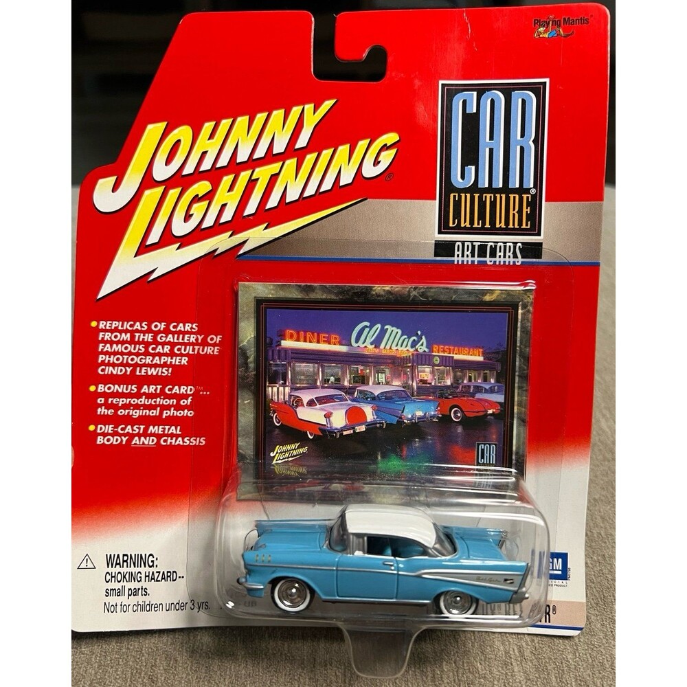 Johnny Lightning Car Culture Art Cars 1957 Chevy Bel Air Diecast Sealed
